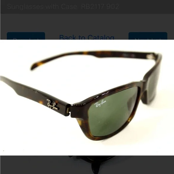 Ray-Ban Sunglasses with Case. RB2117 902 - Picture 5 of 8